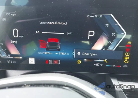 2025 BMW 530 I из США, поврежденный, VIN WBA43FJ01SCU03218